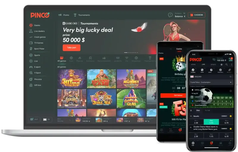 Pinco Mobil Versiya - Android APK və iOS Yükləmə